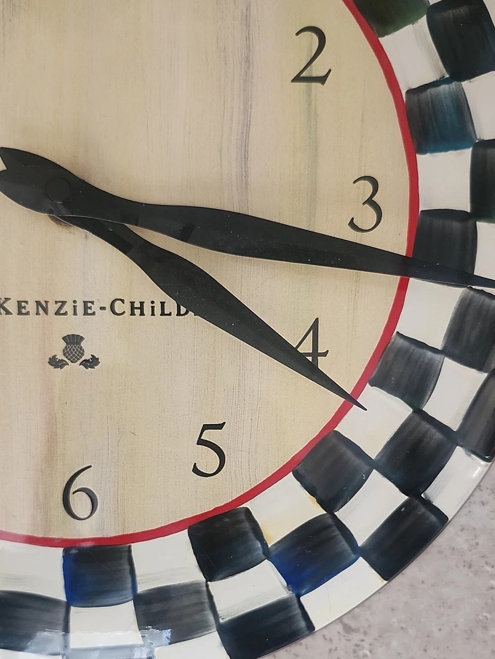 MacKenzie-Childs iconic checkered